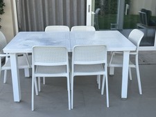 Tavolo giardino con - da, sedie