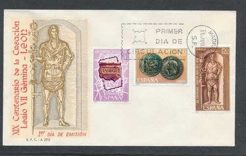 D491516 spagna fdc xix - fdc,