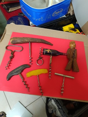 Lot ancien tire - de, tire-bouchon