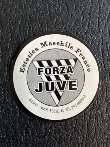Scudetto forza juve vintage - scudetto,