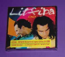 LITFIBA. INFINITO. RARO BOX REMASTERED LEGACY DELUXE EDITION 3 CD SIGILLATO !