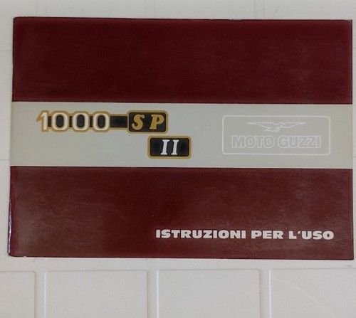 Moto guzzi 1000 - 1000, libretto