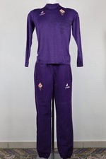 LE COQ SPORTIF FIORENTINA TUTA COMPLETA CALCIO UOMO XL TRACKSUIT SPORT VINTAGE