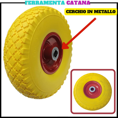Ruota ruote piena per carrelli - ruote,