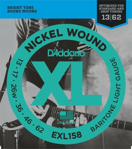 Addario exl158 light gauge - d'addario,