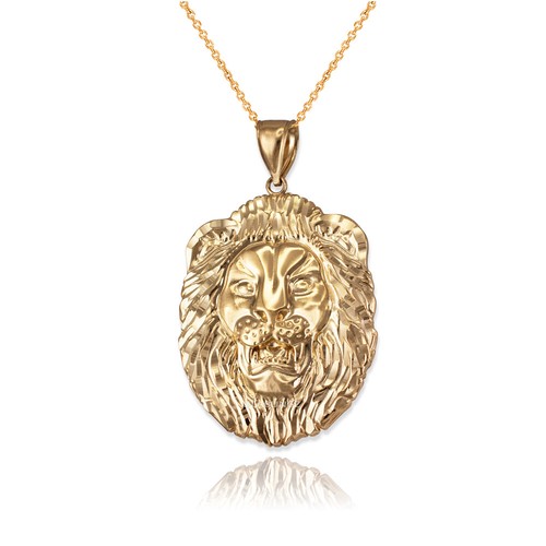 Collana con ciondolo volto - collana,