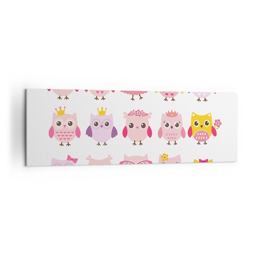 Quadro tela 160x50cm gufo - su,