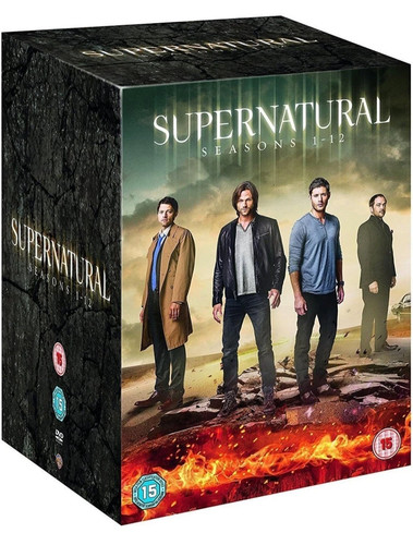 Supernatural seasons dvd - 1-12,