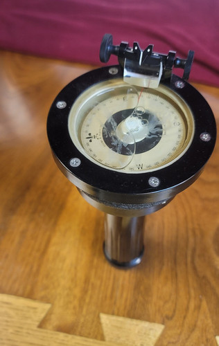 Vintage naval nautical prism - vintage,