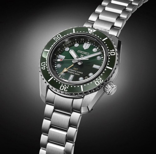 Seiko prospex marine green gmt - prospex,