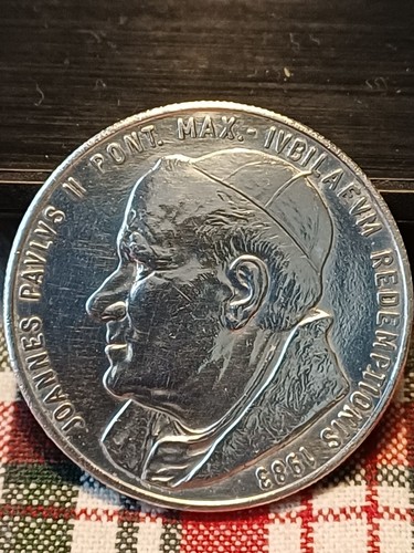 Medaglia argenta papa giovanni - medaglia,