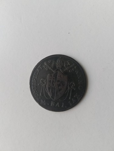 Pio vii baiocco 1816 - 1/2,