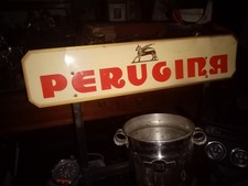 Perugina espositore in latta vintage negozio merceria pasticceria antica