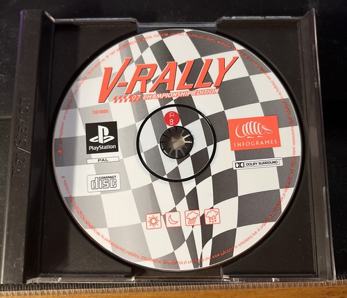 Rally ps1 playstation - v-rally,