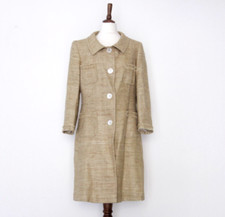 Giacca lunga in seta grezza