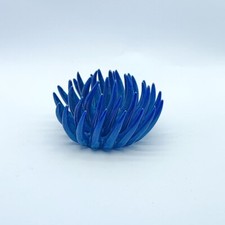 Ricci di mare in Ceramica di Caltagirone Blu