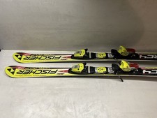 Fischer RC4 GS sci da corsa Worldcup 130 cm R11 servizio cerato + bordi ge.