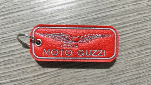 Portachiavi ricamato moto - portachiavi,