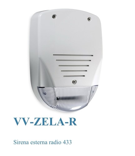 Sirena esterna radio duevi - esterna,