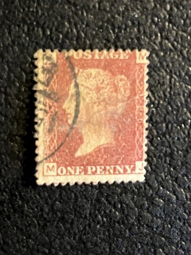 Francobollo inglese rosso - , un