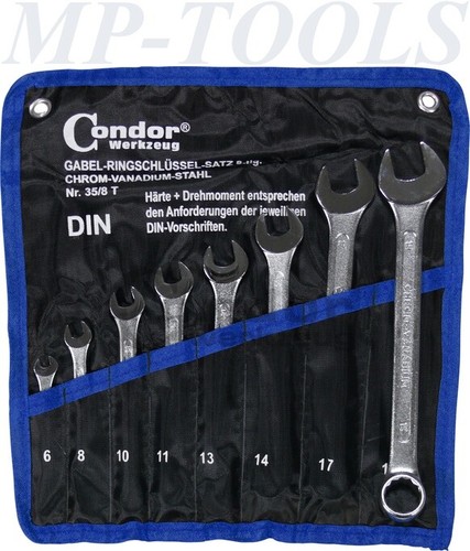 Set serie chiavi combinate - set,