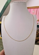 Vendo a 94€ Gr. Collana come NUOVA in oro giallo 18 Carati. Unisex. Peso 5.3 Gr