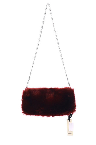 Pinko pochette finta pelliccia - finta,