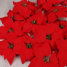  50 PCS Fiori Stella Di Natale