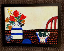 Quadro olio su tavola natura