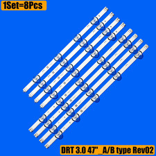 KIT 8 BARRE STRIP LED TV LG