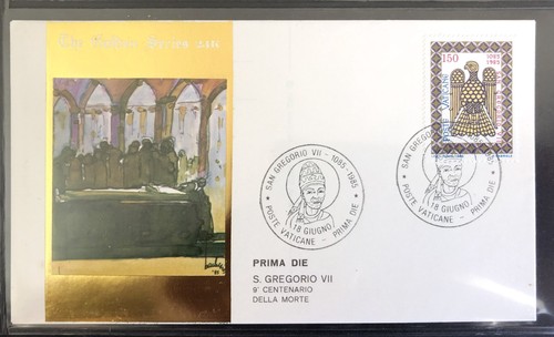 Fdc vatican san - fdc,, gregorio