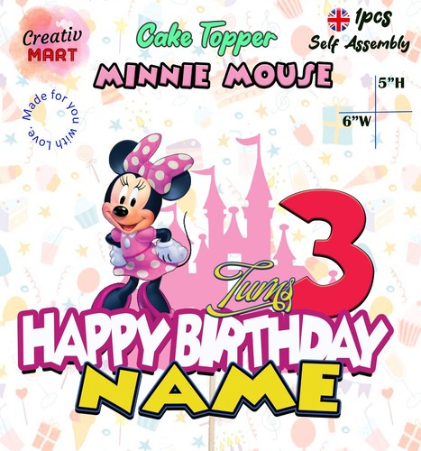 Cake topper personalizzato