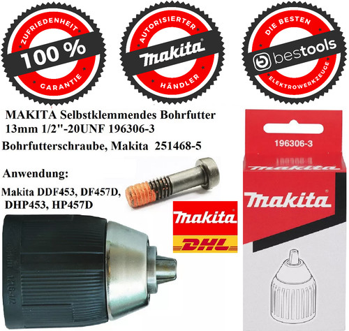 Makita 13mm vite - makita, 1/2"