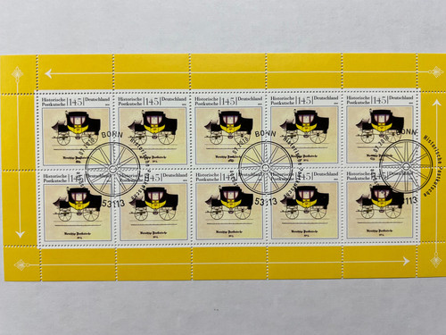 Bund brd minifoglio - minifoglio, foglio