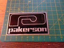 ADESIVO STICKER kleber vintage  PAKERSON