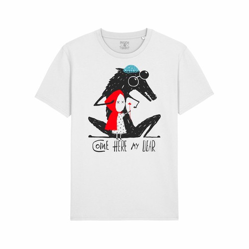 Maglietta cappuccetto rosso - rosso, e