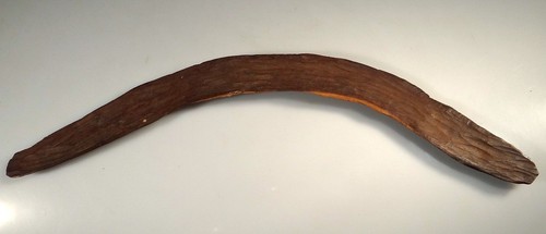 Antico boomerang aborigeno - boomerang,