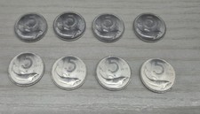 Lotto Di 8 Monete 5 LIRE 1977 