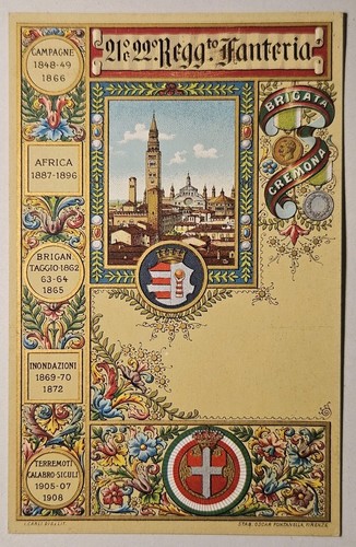 Cartolina militare 22 - -, 22°