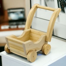 Carrozzina piccola legno fai - carrozzina,