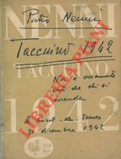 Nenni pietro taccuino 1942 - -,