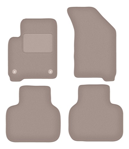 Tappetini velluto beige - tappetini,