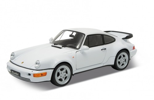 Porsche 911 turbo blanc - 911, (964)