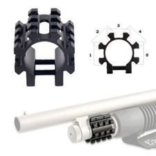 Per fucile Mossberg 500 calibro 12 5 posizioni quad 8 binari sistema di montaggio canna