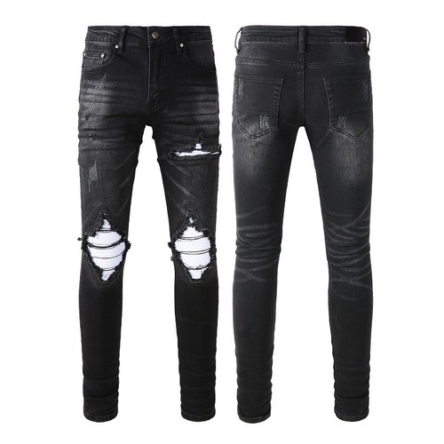 Jeans uomo ginocchio - , strappato