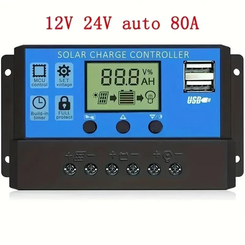 80a regolatore carica per - regolatore, di