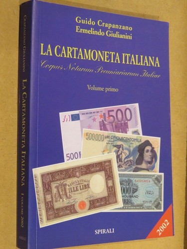 Cartamoneta italiana volume - cartamoneta,