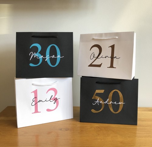 Sacchetto regalo compleanno - sacchetto,