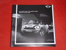 Listino prezzi MINI Cabrio R57 Cooper Cooper S del 2008