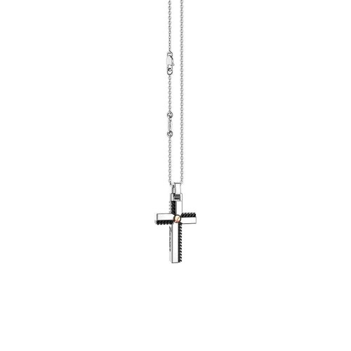 Zancan collana argento con - collana,